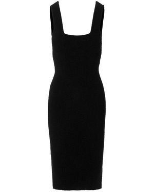 Wardrobe NYC Knit Midi Sheath Dress - Black