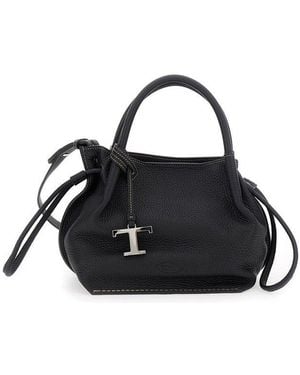 Tod's Magnetic Fastened Tote Bag - Black