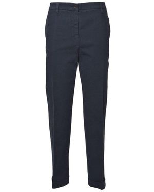 パンツ ASPESI Women Straight Pants G0177G399 85098 BLUE Women's Pants and Shorts – ASPESI