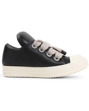 Rick Owens Hollywood Jumbolaced Low Trainers - Black