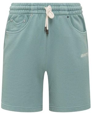 MOUTY Drawstring Casual Shorts - Blue