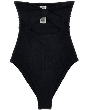 Hunza G Alana Swim One Piece Suit - Black