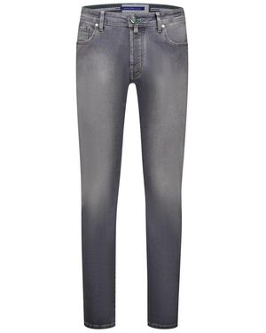 Jacob Cohen Bard Logo-Patch Jeans - Grey