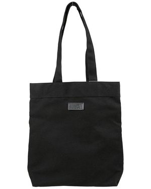【MM6】Japanese Open-top Tote Bag MM6 Maison Margiela - Japanese Leather tote black - The Corner