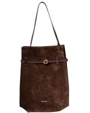 MANU Atelier Tote Du Jour Belt-Detailed Tote Bag - Brown