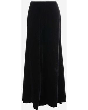 Stephan Janson Flared Maxi Skirt - Black