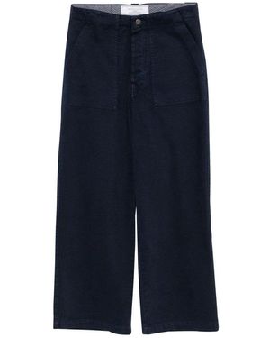 Societe Anonyme Super Cargo Straight Leg Trousers - Blue