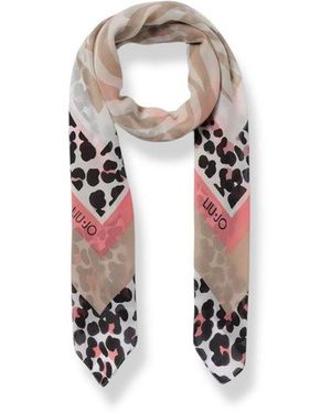 スカーフ LIU JO Woman Scarf Multicolor 2A5047T0300 00120 Foulard with logo
