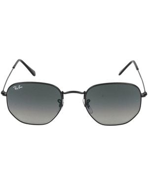 Ray-Ban Hexagonal Frame Sunglasses - Grey