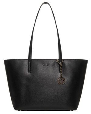 Dkny tote black hot sale