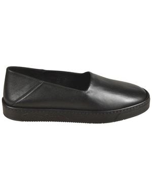 Giorgio Armani Slip-On Loafers - Black