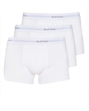 Paul Smith Three Pack Boxers - White