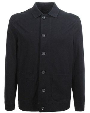 Circolo 1901 Long Sleeve Buttoned Jacket - Blue