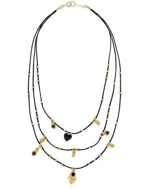 Isabel Marant Happiness Necklace - Black