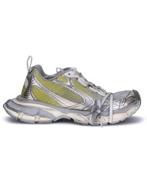 Balenciaga 3Xl Panelled Lace-Up Trainers - Multicolour