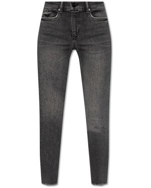 AllSaints Slim Fit Ankle Jeans - Grey