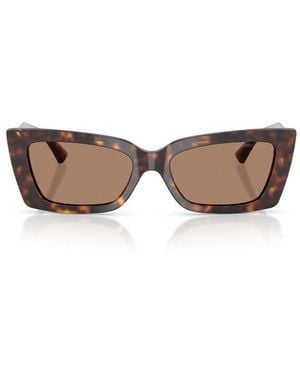 Jimmy Choo Cat-Eye Frame Sunglasses - Multicolour