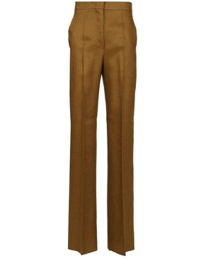 パンツ MAX MARA Women Straight Pants 2511131112002 Brown Max Mara Straight Trousers in Brown | Lyst
