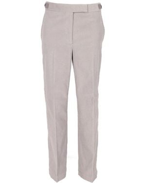 Thom Browne Pleated Tailored Trousers - Grey