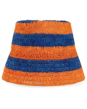 Etro Woven Bucket Hat - Black
