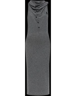 The Attico Midi Dress - Black