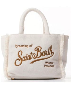 Mc2 Saint Barth Colette Fringed Handbag - White