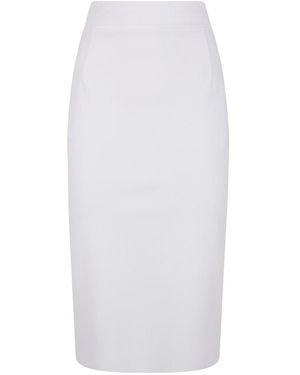 La Petite Robe Di Chiara Boni Pencil Skirt - White
