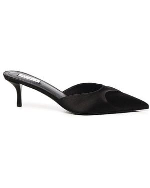 Alaïa Le Coeur 3D Mules - Black