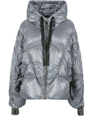 Khrisjoy Lightweight 100% Polyester Jacket - Gray