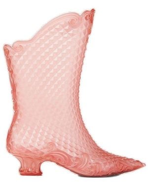 Y. Project Melissa Court Boot - Pink