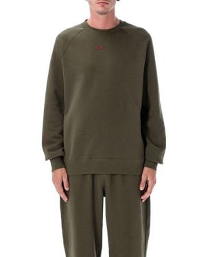 Nike Nocta Fleece Cs Crew Sweatshirt - Green