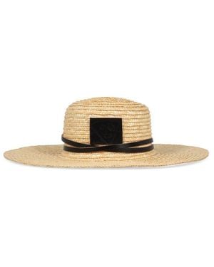 Plan C Wide-Brim Straw Hat - Natural