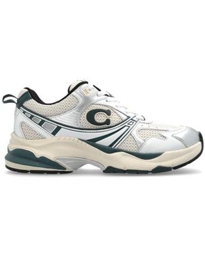 COACH Sports Shoes With Logo - White
