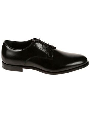 Corvari 2014 Lace-Up Derby Shoes - Black