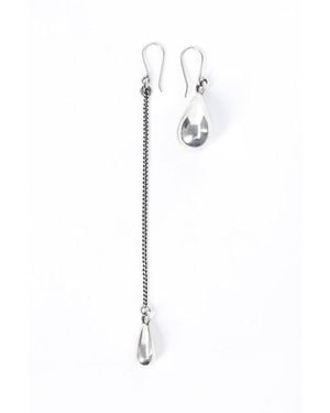 Ann Demeulemeester Judith Earrings - Metallic