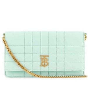 Burberry Lola Cluch Bag - Blue