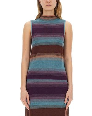 Paul Smith Knitted Tops - Blue
