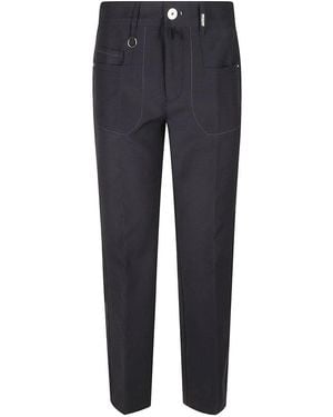 High Tailored Trousers - Blue