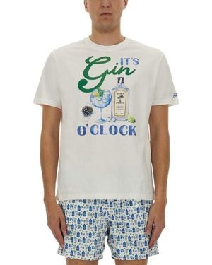 Mc2 Saint Barth Graphic T-Shirt - Gray