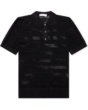 Dries Van Noten Mercy Polo Shirt - Black