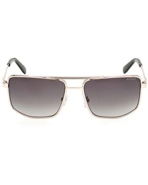Guess Pilot Frame Sunglasses - Metallic