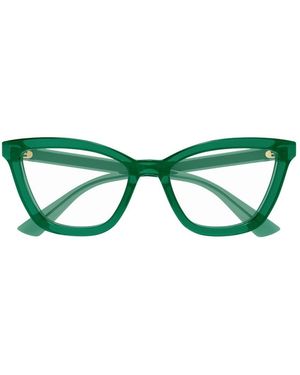 Gucci Cat-Eye Frame Glasses - Green