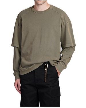 DARKPARK Theo Layered T-Shirt - Grey