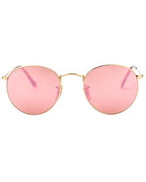 Ray-Ban Round Frame Sunglasses - Pink
