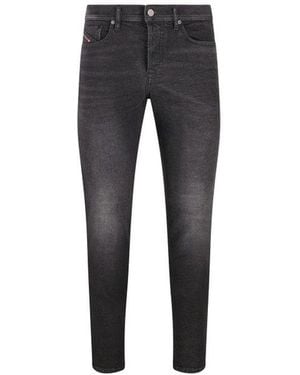 DIESEL Tapered-Leg Slim-Fit Jeans - Grey