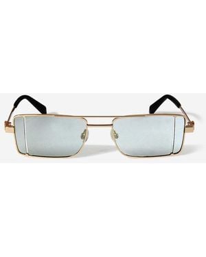 Off-White c/o Virgil Abloh Cortez Fashion Sunglasses - Metallic