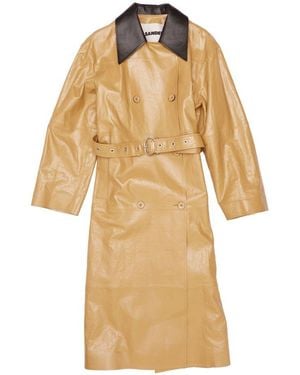 Jil Sander Trench Coat - Natural