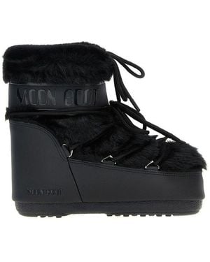 MOON BOOTムーンブーツFaux Curly Logo Band Sandalsサンダル Moon Boot - Moon Boot Sandal Band Faux Curly in Cream