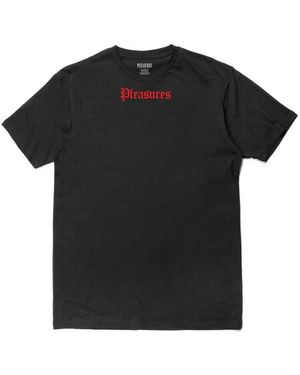 Pleasures Logo Graphic T-Shirt - Black