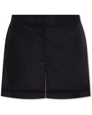 Theory High-Waisted Shorts - Black